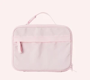 Schule Arbeit Tagesausflug Brotdose Tasche Pink 8,5"" Höhe x 10"" B x 3,5"" T - Bild 1 von 4