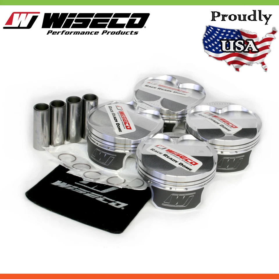 Wiseco Pistón 4 Tiempos, Kit de Stock de Estante para SUZUKI 05-8 GSXR1000 4v R/Dome 13.5:1 Foto 1 de 1