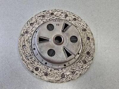NICE USED ORIGINAL PORSCHE 911 915 225 mm CLUTCH DISC FRICTION PLATE 1972-86 #10 - Image 1 of 4