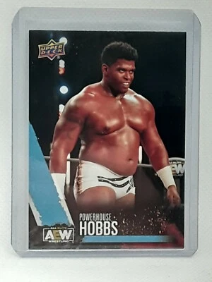 Powerhouse Hobbs 2021 Upper Deck AEW All Elite Wrestling First Edition - #56 - - Image 1 of 2
