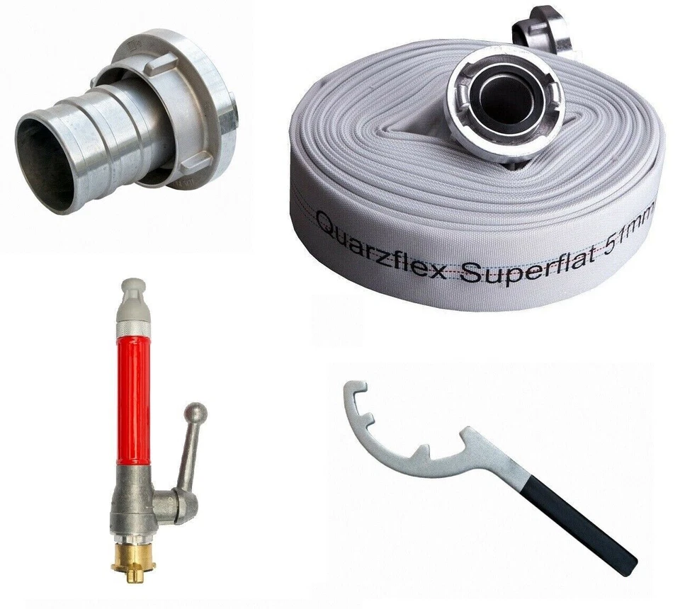 Bauschlauch A/B/C/D Storzkupplung Storz Schlauchkupplung THW - Bild 1 von 1