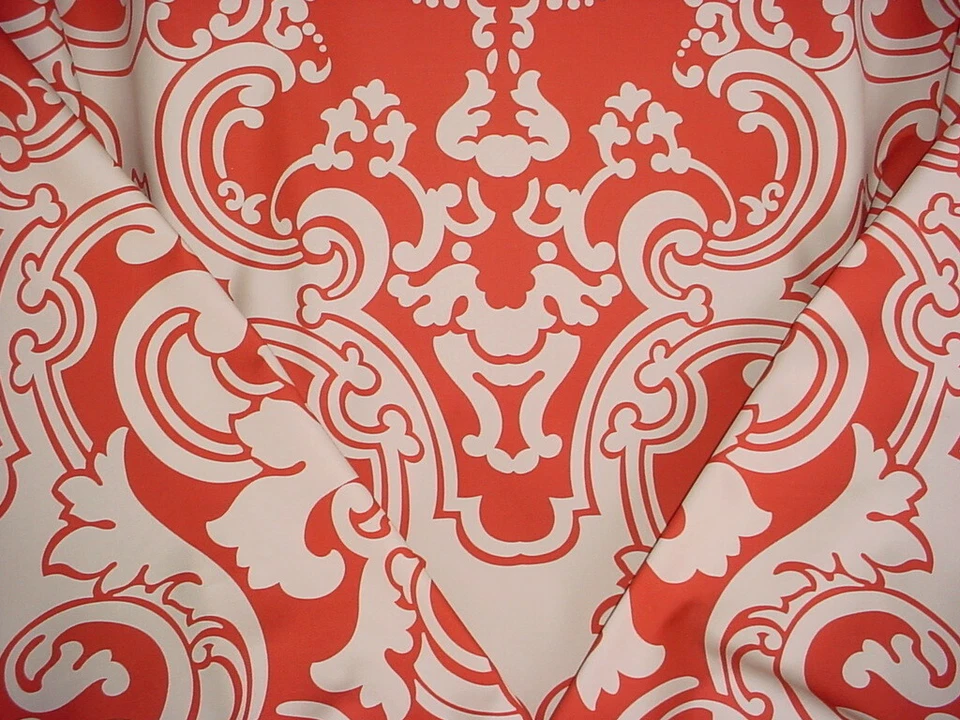 6Y Scalamandre SC 000316524 Brentwood Coral Sand French Damask Upholstery Fabric - Image 1 of 4