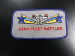 Star Fleet Battles Iron on Patch Grey - Imagen 1 de 1