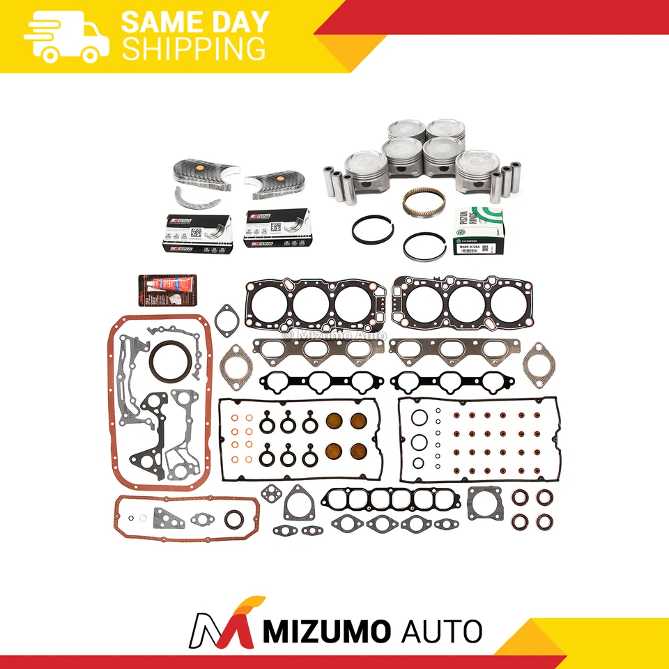Juego completo de juntas cojinetes de pistones para Dodge Stealth Mitsubishi 3000GT TURBO 3.0 Foto 1 de 4