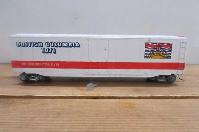HO Scale Lionel British Columbia 1871 The Confederation Flyer Reefer CarLot#A471 - Image 1 of 4