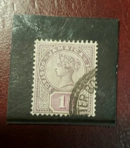 stamp - jamaica 1889 early issue fine used - 1d - Lot 780 - Picture 1 of 2