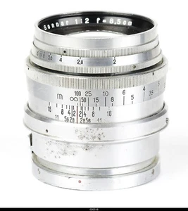 Lens Zeiss Sonnar 2/8,5cm No.2276445 Heavy for Zeiss Ikon Contax I II III - Picture 1 of 3
