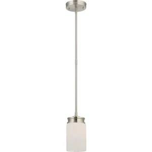 Nuvo Lighting Single Light 5" Wide Mini Pendant in Brushed Nickel 60/4708 - Picture 1 of 1