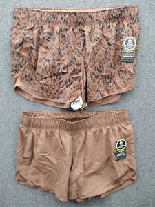 Athletic Works Shorts Damen 2er Pack Running Active Liner braun schwarz XXL 20 - Bild 1 von 11