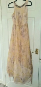 Vestido largo de baile Coast Gaella Maxi estampado - Talla 8 👗 - Imagen 1 de 6