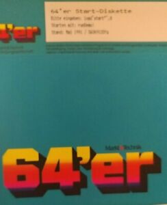 64er Magazin Start-Diskette Nur Diskette 100% ok