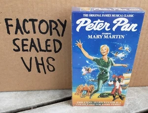 Peter Pan (1960) New Sealed VHS Mary Martin - Picture 1 of 2