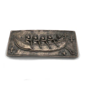 IRISH Bronze St. Brendan's Boat Made in Ireland Wild Goose Studio Small - Picture 1 of 1