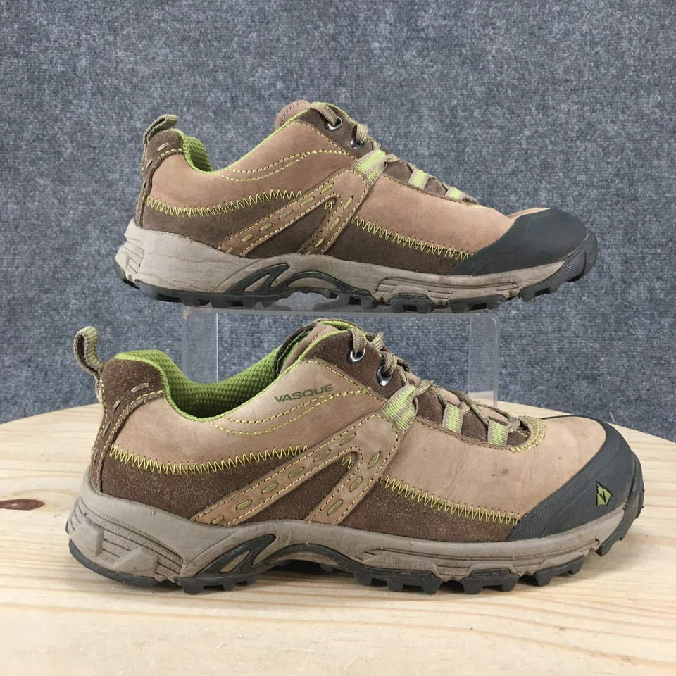 Vasque Shoes Womens 10 M Jules Low Top Trail Sneakers Lace Up Beige Leather - Image 1 of 4