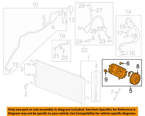 FORD OEM 17-19 F-250 Super Duty Air Conditioner Heater HC3Z19703A - Picture 1 of 2