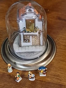 Hummel 250 251 252 253 254-P 953-D Miniature Lot Bavarian Cottage Dome - Picture 1 of 11