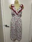 Swak Rockabilly Vintage Look Cherry Print Dress Plus Size 2X 22