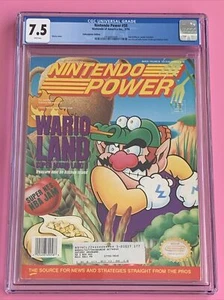 Nintendo Power Magazine #58 03/94 Wario Land Super Mario Land CGC 8.0 w/ POSTER - Imagen 1 de 5