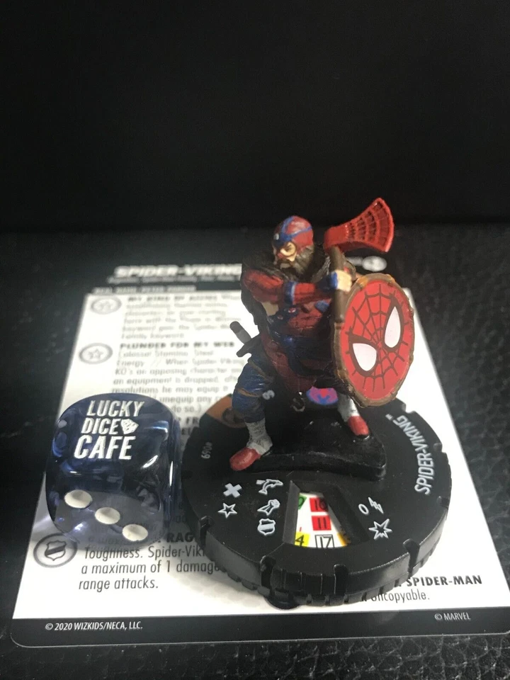 Marvel Heroclix Spider-Man & Venom Absolute Carnage 069 Spider-Viking Chase - Image 1 of 1