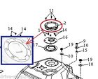 Produktbild - Y] Tankdeckel für TRITON Quad ATV SuperMoto 400 EFI LOF / REACTOR 450 Crosser SM
