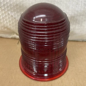 RARE Vintage The KD Lamp Company USA Model Number K D 3876 Red Light Lens USA - Bild 1 von 10