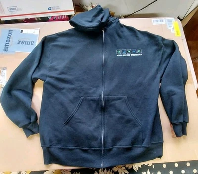 Moletom com capuz Mindless Self Indulgence XL Jerzees zíper completo - Imagem 1 de 4