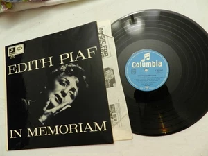 LP, Edith Piaf – In Memoriam, Columbia C 83 557, 1964 MADE GERMANY, NM - Picture 1 of 2