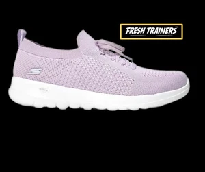 Skechers Women’s Go Walk Joy Low Top Flat Heel Sneakers in Purple RRP £74 - Picture 1 of 5
