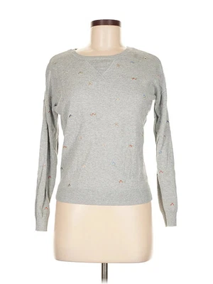 Princess Vera Wang Women Gray Pullover Sweater M - Image 1 of 4