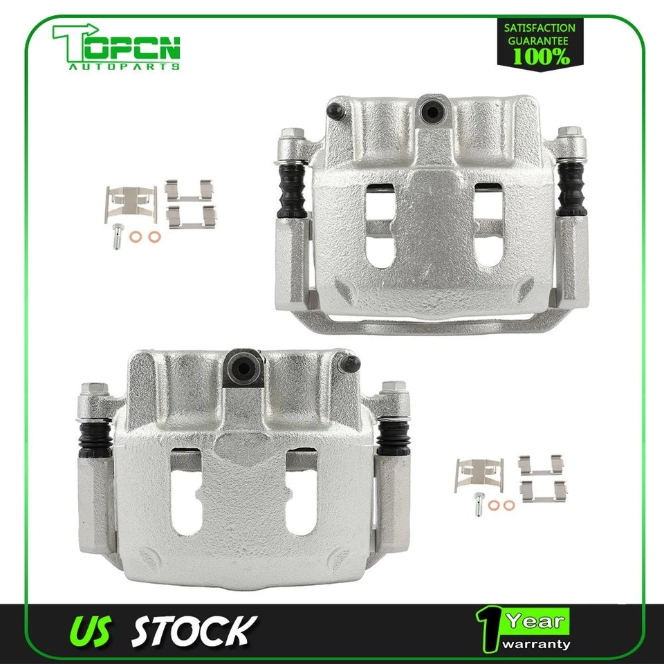 For 95-2002 FORD RANGER 95-01 FORD EXPLORER Front Pair Brake Calipers w/ Bracket Foto 1 de 4