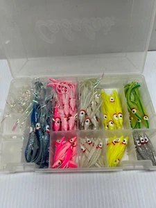 Fishing Lures Replacement Skirts Lot of 100 Sport Fishing, Bass Fishing - Picture 1 of 5
