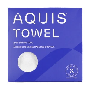 AQUIS Microfiber Lisse Hair Drying Towel sz 19"x42" White - Picture 1 of 8