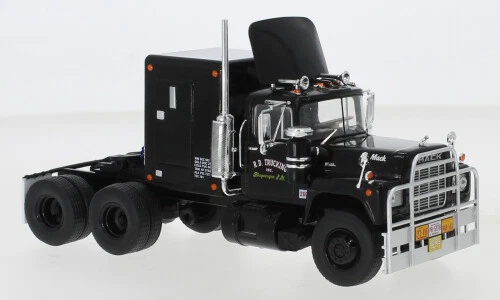 Mack R-Series rear cabin 1966 black LKW Truck modello di auto T100 IXO 1:43 - Immagine 1 di 1