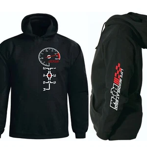 RPM Bicicleta Deportiva Coches Velocidad Unisex Pulóver Con Capucha Suéter Sudadera RPME01 - Imagen 1 de 4