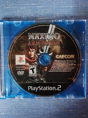 Maximo vs Army of Zin (Sony PlayStation 2, 2004) Disc Only Black Label - Image 1 of 2