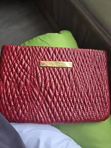 IVANKA TRUMP Clutch Red Womens Wristlet Wallet - Picture 1 of 17