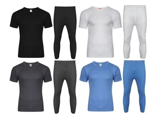 Herren Thermo Kurzarm T-Shirt Trägertop & Long Johns Unterwäsche alle Größen - Bild 1 von 5