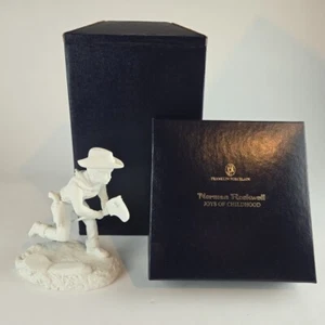 Joys of Childhood - Ride Em Cowboy Norman Rockwell Limited Bisque Estatuilla IOB - Imagen 1 de 8