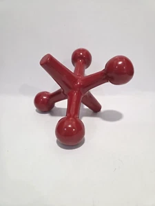 Red Jack Buchstütze Metall Jax Türstopper 6,25" breit Buchstütze Dekor Gewicht Spielzeug - Bild 1 von 8