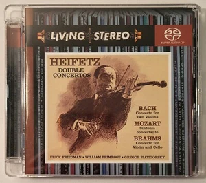 Heifetz - Double Concertos - Bach Mozart Brahms - RCA Living Stereo SACD MINT - Picture 1 of 4