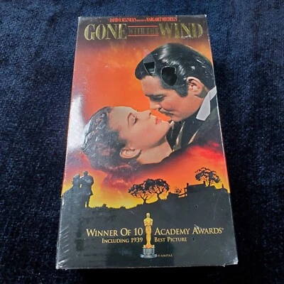 Sealed New Gone With The Wind VHS MGM Watermark Box Set 2 Remasterd Tapes '90's - Image 1 of 4