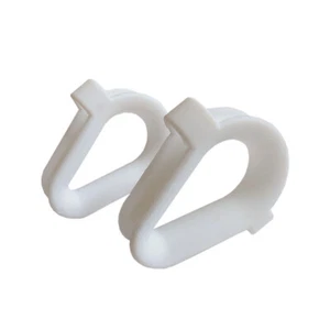 2Pcs 12MM Boat White Nylon Braided Anchor Line Rope Thimble Eye Marine Hardware - Bild 1 von 4