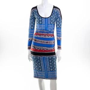NWT Anthropologie Plenty By Tracy Reese Dress Ruched Scarf Print Tee Dress - Picture 1 of 5