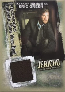 Tarjeta PW7 Pieceworks usada por Kenneth Mitchell de Jericho por Inkworks - Imagen 1 de 1