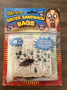 Novelty Gag Gift Props 2017 Gross Sandwich Bags - Picture 1 of 2