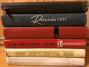 Southern Methodist University Yearbook 1937 1951 1952 1962 1964 1971 FREE SHIP! - Picture 1 of 7