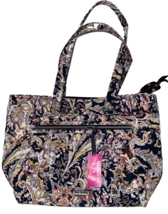 Vera Bradley Travel Bag Tangier Paisley Large Tote in Performance Twill NWT - Picture 1 of 8