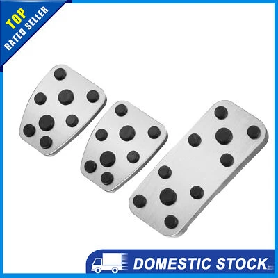 Pack of 1 For Subaru Car Foot Pedal Accelerator Gas Brake Clutch Pads Cover Kit - Image 1 of 4