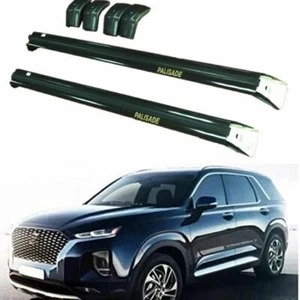 Apto para Hyundai Palisade 2019 2020 barras portadoras de rieles de techo bloqueables barra transversal - Imagen 1 de 9
