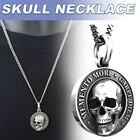 Noble Skull Pendant Skull Necklace Skull Gothic Fashion Jewelry Biker Jewelry